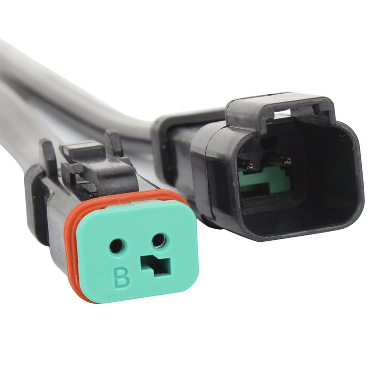 TOMALL Deutsch DT DTP 2 pin Male Female Wiring Harness for Work Light Bar Retrofit Replacement Connectors - Image 3